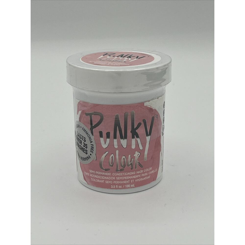 PUNKY COLOUR Semi-Permanent Conditioning Hair Dye Color Cotton Candy 3.5oz
